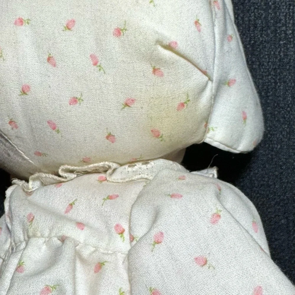 Vintage Cloth Prairie Doll — Eden Toys — Blonde Yarn Hair,‎ GUC